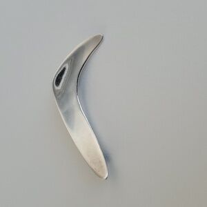 Unique vintage MCM silver pin